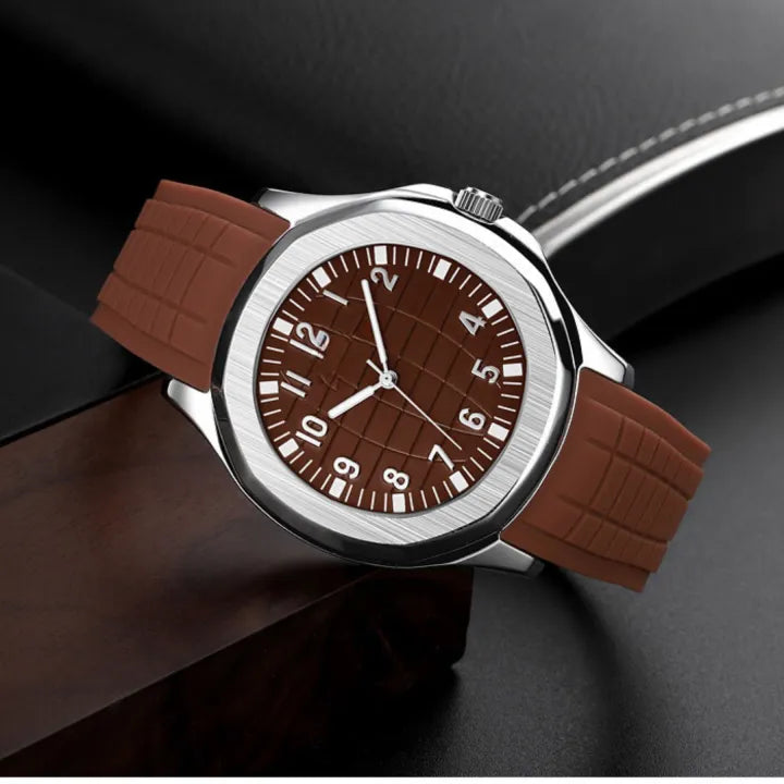 Elegant Stainless Steel Dress Watch